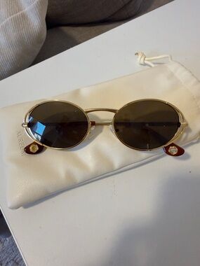 AUREUM St Tropez Gold Frame Brown Lens